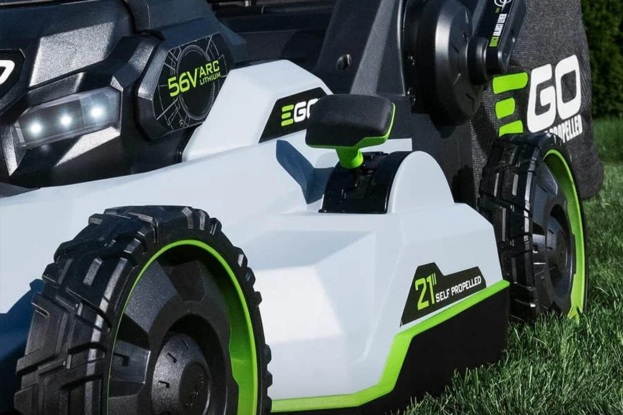 cordless self propelled lawn mower